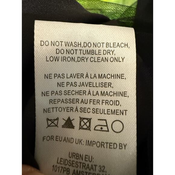 Anthropologie Hutch Take A Bow Black Tulle Mini Dress Glam Party Cocktail 10 - Picture 9 of 11